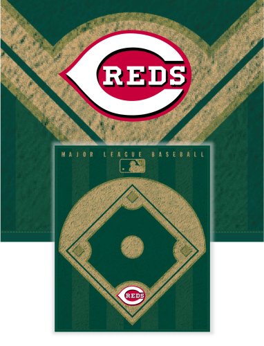 Buy Cincinnati Reds 60x50 inch Diamond Fleece Blanket Throw by Biederlack