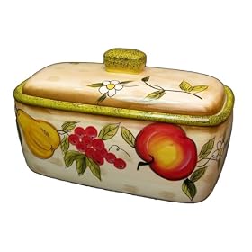 Fruit Ceramic Cookie Jar by 