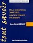 Deux ordonnances (2003-2005) pour une r�forme hospitali�re