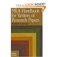 MLA Handbook for Writers of Research Papers