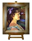 Femme de Maison - Toulouse-Lautrec Large Framed Art Print on Canvas