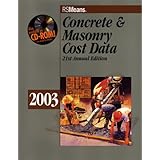 concrete  masonry cost data 2003 means concrete  masonry cost data