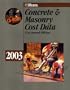 Concrete & Masonry Cost Data 2003 (Means Concrete & Masonry Cost Data)