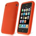Celicious Orange Silicone Skin Case for Apple iPhone 3GS / iPhone 3G