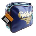 New Gola Gold Burgundy Aqua Redford Shoulder Record Bag