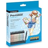 Letraset ProMarker Comic Art Twin-Tip 10/Pkg-Set 1