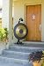 Gong Bullseye (Also called Chau or Tamtam) 40, w/ mallet and iron stand