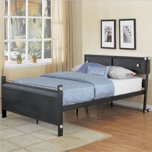 Full Powell Furniture Z-Bedroom Black Finish