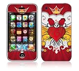 Rose Heart Decorative Skin Cover Decal Sticker for Apple 2G iPhone (1st Gen)