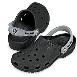 Oakland Raiders Adult Crocs