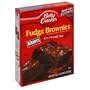 Betty Crocker Fudge Brownies, Family Size, 18.3-Ounce Boxes (Pack of 12)