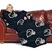 Baltimore Ravens Adult Comfy Throw Blanket with Sleeves