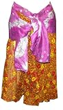 Kariza Indian Vintage Silk Skirt/dress #Fx-84 MID Long