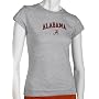 Soffe University of Alabama Junior's Short Sleeve Tissue Tee