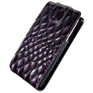 SaFPWR Battery Case XR for iPhone 3G, 3G S (Purple Crystal Fish Scale)