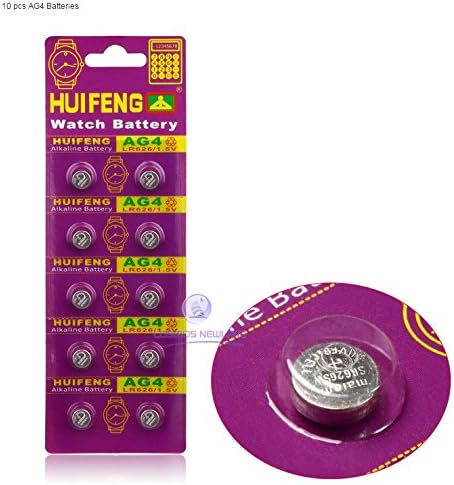 10 pcs x AG4 377A 377 LR626 SR626SW SR66 LR66 Watch Coin Battery ,XINLU Brand Battery.
