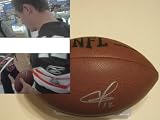 COLT MCCOY,CLEVELAND BROWNS,TEXAS LONGHORNS,SIGNED,AUTOGRAPHED,NFL FOOTBALL WITH PROOF + COA