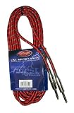 Produkt-Bild: LiveSound 6m Instrumentenkabel Vintage Tweed Red