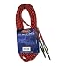 LiveSound 6m Instrumentenkabel Vintage Tweed Red