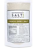 French Grey Sea Salt, pure & natural sea salt from the Celtic Region of France (1lb Fine Grain)