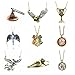 JoJo&Lin 9pcs/Set Movie Jewelry Express 9 3/4 Sorting Hat Ravenclaw Pendant Necklace Fans Collection