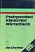 Pschyrembel Klinisches Worterbuch: Mit Klinischen