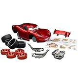 Disney Pixar Cars 2 World Grand Prix RIDEMAKERZ Lightning McQueen Custom Kit 12 Pieces