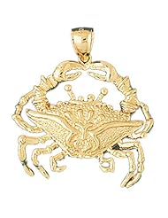 CleverEves 14K Gold Pendant Crabs 6.2 - Gram(s)