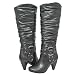 Yoki Sexy-12 Black Women Boot