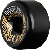 Powell Classic "Black Bomber" 68mm Skateboard Wheels (Set of 4)
