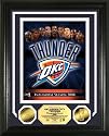 Oklahoma City Thunder - Inaugural Season - 24KT Gold Coin Photo Mint