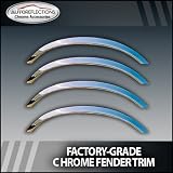 1998-2011 Lincoln Town Car Chrome Fender Trim 