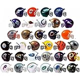 NFL Football Mini Helmets "Pencil Toppers" Capsule Toys Set of 32 Vending