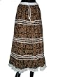Birthday Gift -Black Color Floral Printed Wrap Girls Comfortable Clothing In India Size 37 For Free Shipping