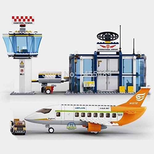 Sluban M38-B0367 678pcs construction eductional Bricks Building Blocks Sets aviation series International Airport children toys
