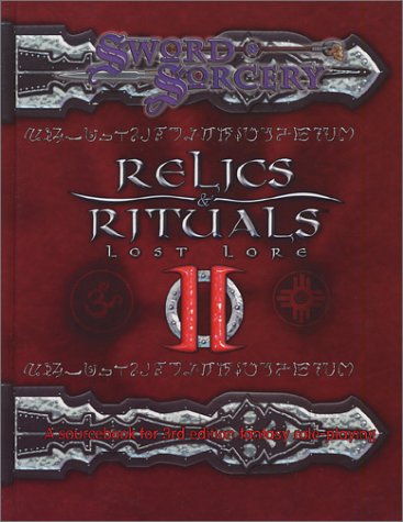 Cover image : Relics & Rituals: Lost Lore (d20 Generic System)