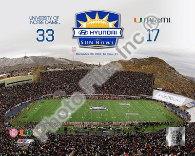 Notre Dame Fighting Irish Sun Bowl Champions - NCAA 8x10 Photo