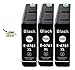 3 NEW T676XL T676XL120 Black Ink Cartridges for Epson Workforce WP-4020 WP-4090 WP-4530 WP-4533 WP-4540 WP-4010 WP-4590