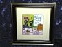 SHOE GIRL CHIC ART DECOR PICTURE - Deluxe Glass Framed Print by Artist Jennifer Brinley