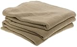 Cannon Upland Cotton King Blanket, Linen