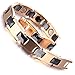 Kstyle Jewelry Mens Tungsten Bracelet, Black & Rose Gold, 7.9
