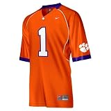 Nike Clemson Tigers #1 Orange Replica Football Jersey