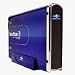 Vantec NexStar 3 NST-360U2-BL 3.5-Inch IDE to USB 2.0 External Hard Drive Enclosure (Midnight Blue)
