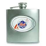 MLB New York Mets Stainless Steel Hip Flask 6oz