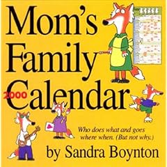 Mom's Family Calendar: 2000