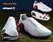 Uhlsport Fussballschuh Kikksokke SXG, perlweiss/rot