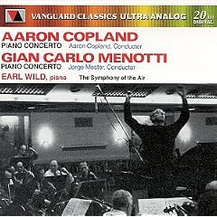 Copland: Piano Concerto And Orchestra/Menotti: Concerto In F For Piano And Orchestra