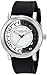 Stuhrling Original Women's 830.01 Symphony Quartz Black Silicone Strap Watch