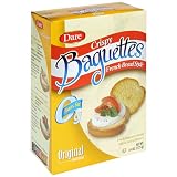 Dare Crispy Baguettes, Plain, 4.4-Ounce Packages (Pack of 12)