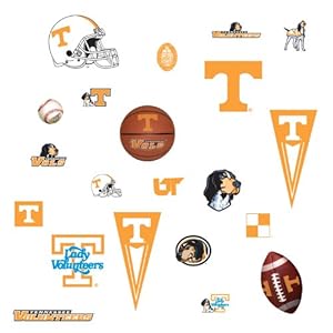 RoomMates RMK1069SCS University of Tennessee Peel & Stick Wall Decals
